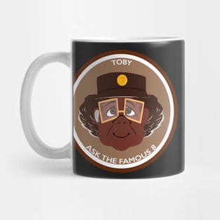 Toby Button - with text Mug